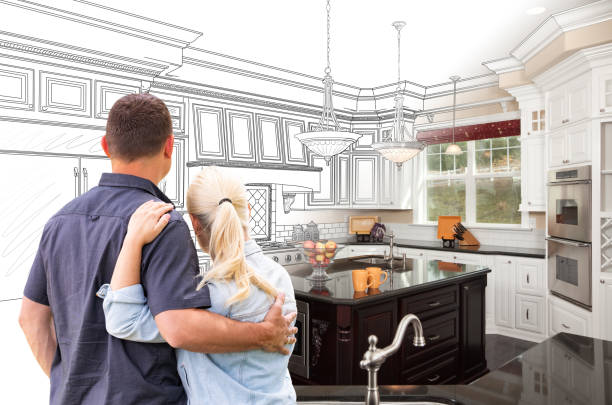 Custom kitchen cabinets installed in a Prospect home